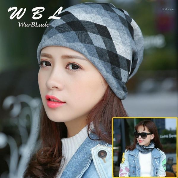 

beanies warblade winter hat women knit slouchy beanie girls bonnet skull baggy warm female scarf gorro feminino inverno cap1