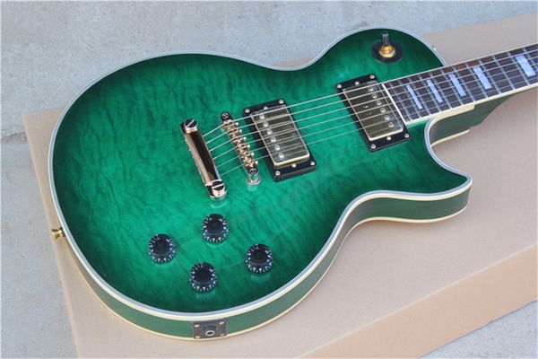 

electric guitar. tiger pattern color can be customized, small eye bridge