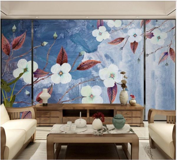 

custom p wallpaper for walls 3 d mural wallpaper european oil painting flower decorative painting bed background wall papers