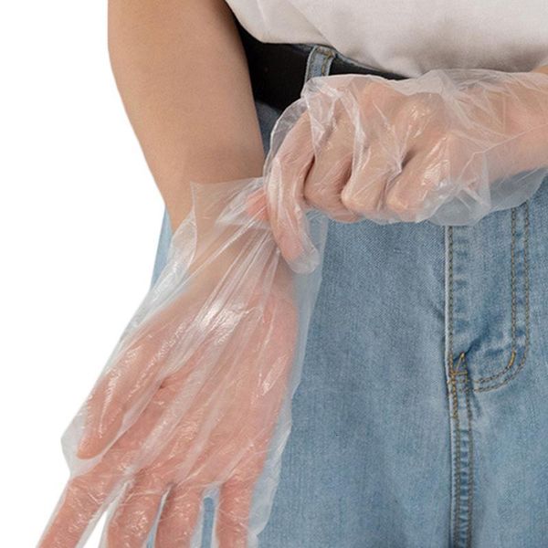 

factoryffw0restaurant plastic for kitchen disposable bbq eco-friendly food gloves fruit vegetable glove dbc