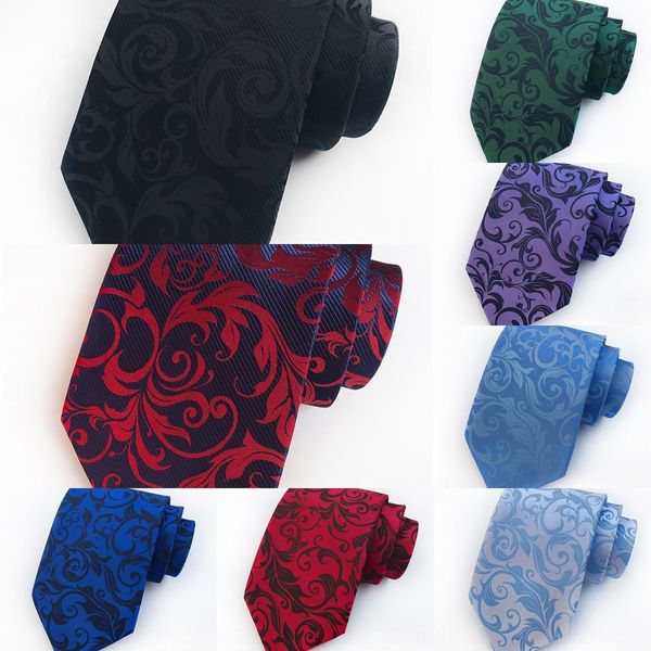 

ytvq 6pcs lot new men's checks 100 jacquard woven pattern% silk paisley tie necktie gz8251003, Blue;purple