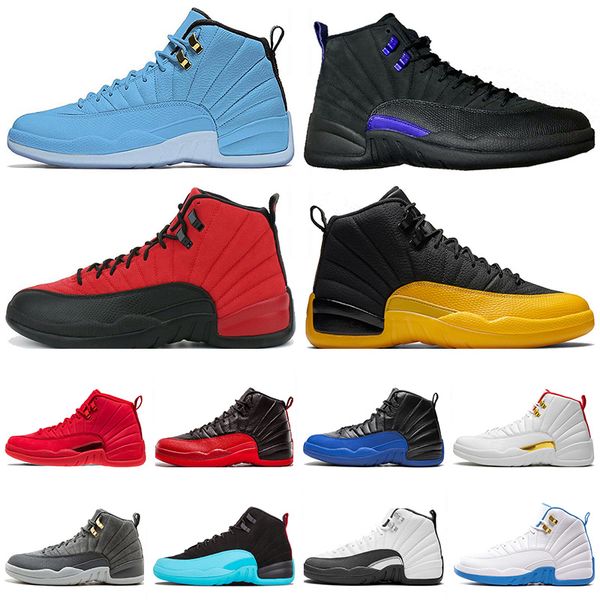 

with sock 12s basketball shoes jumpman 12 womens mens sneakers stone blue satin jordan retro reverse flu game sports trainers