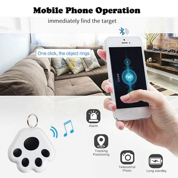 

mini smart tag gps tracker wireless bluetooth anti-lost alarm wallet key finder pet locator child bag protable anti lost alarm