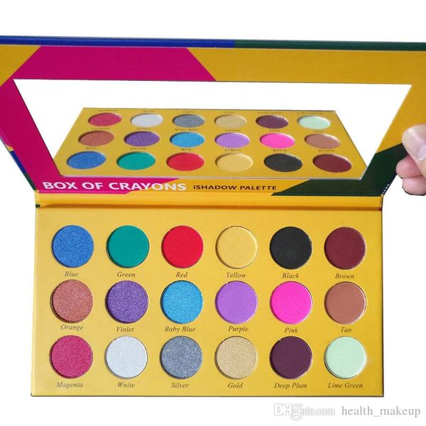 

makeup eye shadow palette box of crayons eyeshadow ishadow palette 18 colors shimmer matte eyeshadow palette ing