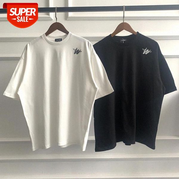 

welldone letter logo spring summer black white basic t-shirt men women casual loose we 11 done short sleeves t-shirts #br60, White;black