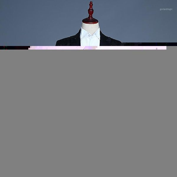 

men sequin slim fit tuxedos blazer blue gold purple sliver stage singer prom dresses costume wedding groom suit jacket1, White;black