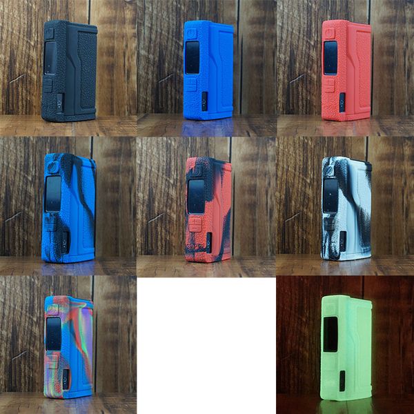 Argus gt capa de silicone com manga de borracha, capa protetora para voopoo argus gt kit 160w bateria caixa mod caneta