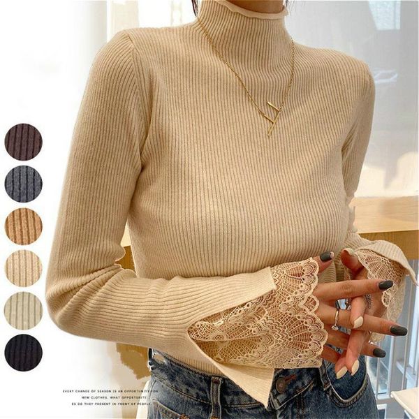 

winter clothes women 2020 japanese fashion korean long sleeve knit women sweater turtleneck woman sweaters, White;black