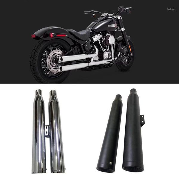 

motorcycle exhaust system slip on for softail fat boy 2021-20211