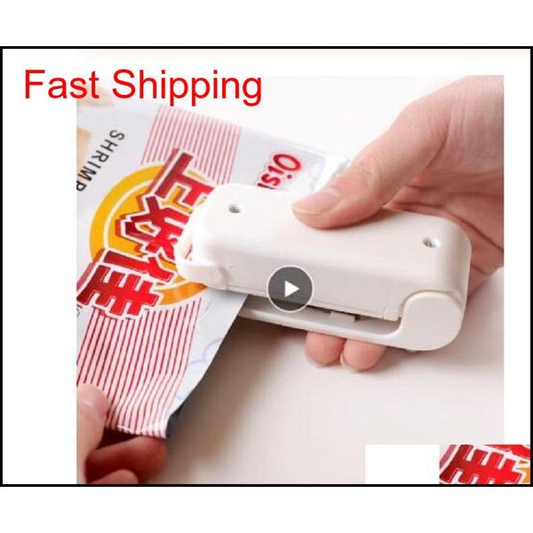 

portable mini sealer home heat bag plastic food snacks bag sealing machine food packaging kitchen storage ba qylxej bde_luck