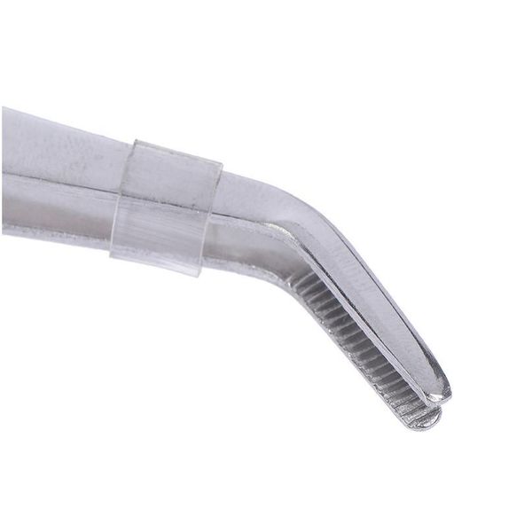 

1pcs 25cm stainless steel tweezers electronics anti-static tweezers for lab school laboratory supplies 1 jllcrm