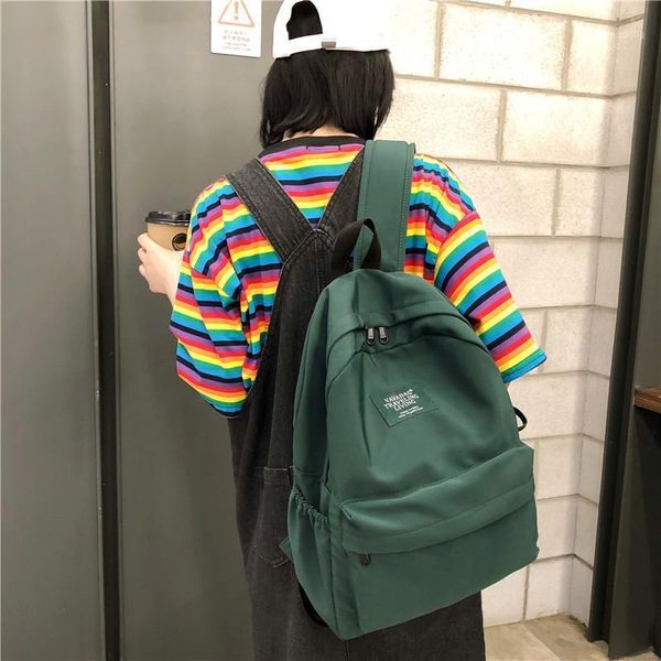 

jiulin women backpack school-bag teenage female anti-theft travel girls student1