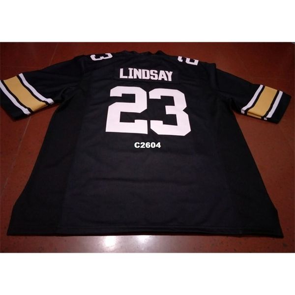 

2604 #23 phillip lindsay colorado buffaloes black alumni college jersey s-4xlor custom any name or number jersey