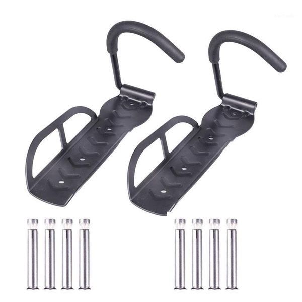 

car & truck racks deemount 2pcs/lot heavy duty wall mount hook mtb road bike storage fixed hanging rack support stand bracket holder1