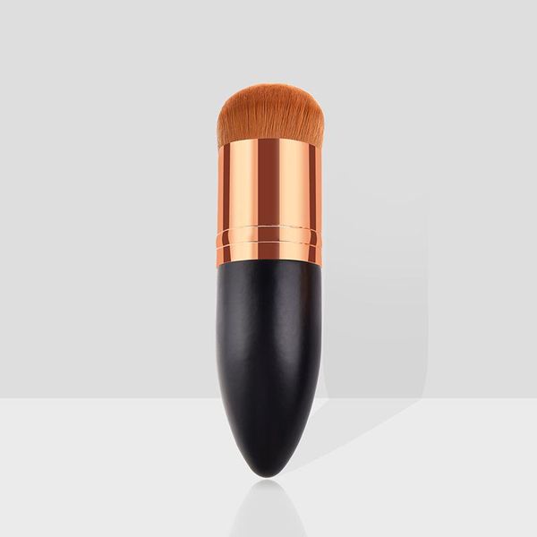 

makeup brushes foundation brush chubby pier flat cream kabuki blending liquid or powder cosmetics tools