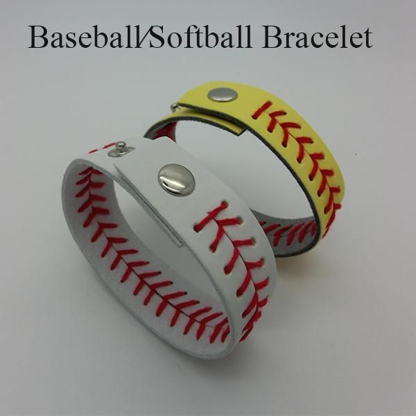 

factory73t7actual softball leather baseball sport lacing bracelet-outletw8j0