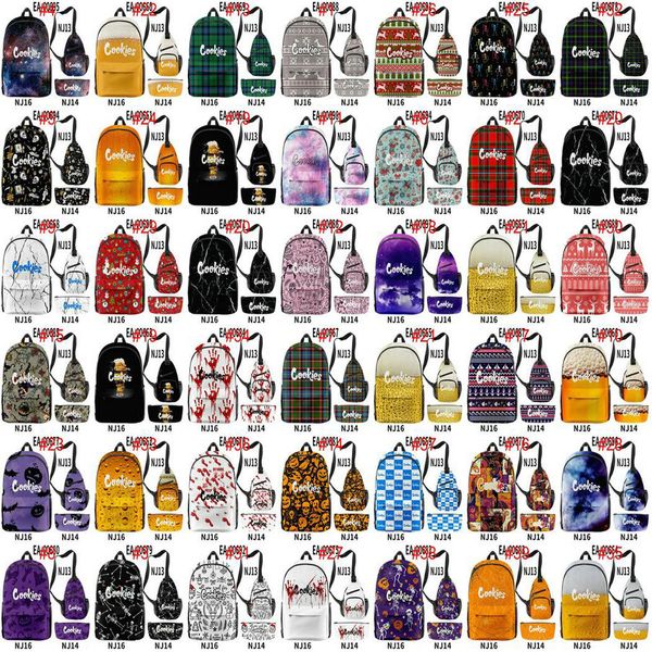 

cookies shoulder bag pen oneshoulder bags starry sky voilet cookies plaid red 3pcsset volt purple cookies halloween skull wmtrnb xhlove