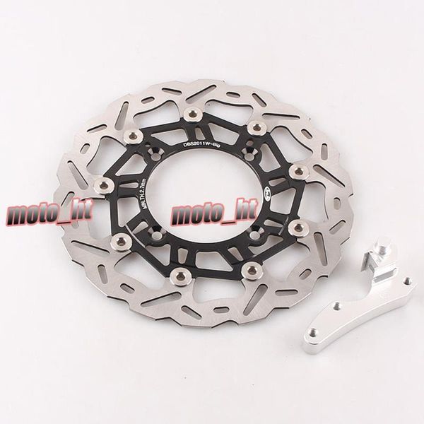 

brake discs front disc rotor w/ bracket for kx125 kx250 2006-2008 & kx250f kx450f 2006-2014 klx450r 2007-20211
