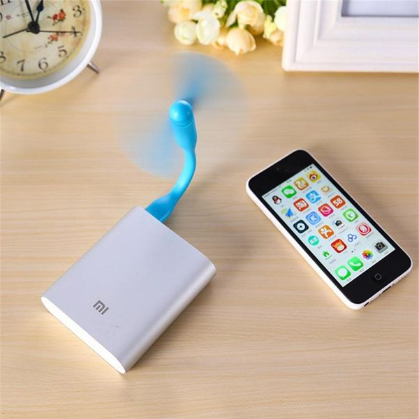 

siancs cute portable flexible mini usb fan bendable removable usb gadgets low power for powerbank for pc for la sqclpc