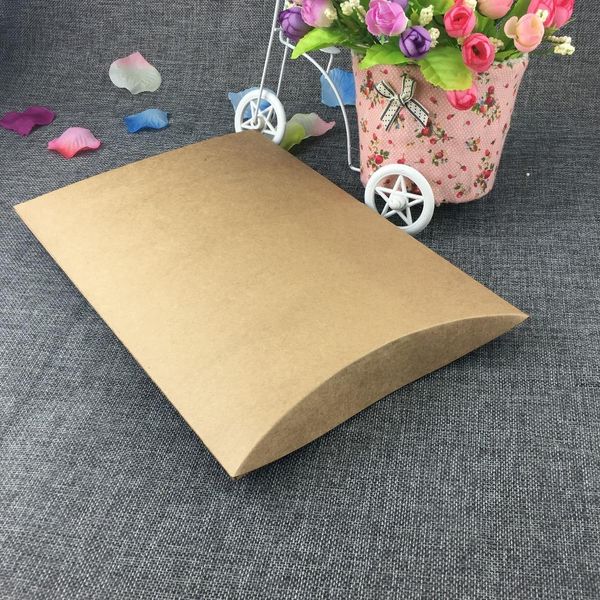 

12pcs paper a4 size pillow shape gift packaging box wedding party gift favor box candy jewelry accessories supplies wmtsst