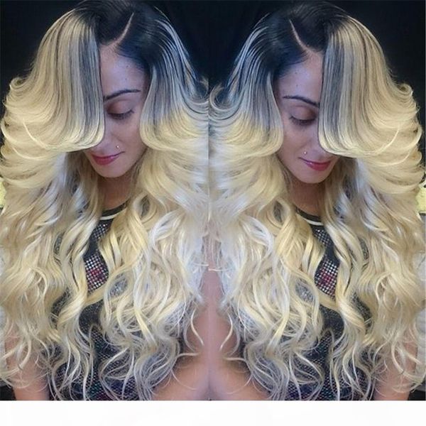 

ombre blonde lace front wigs brazilian full lace ombre wigs for black women in stock ing