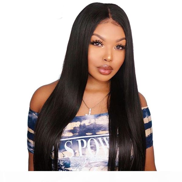 

urmeili human hair wigs peruvian remy hair 360 full lace wigs for women alibaba 150 210% density natural human hair wig, Black;brown