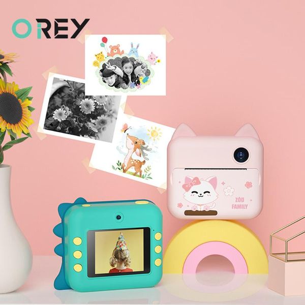 

digital cameras children's instantane camera toys for kids girls video po instant print christmas present birthday gift