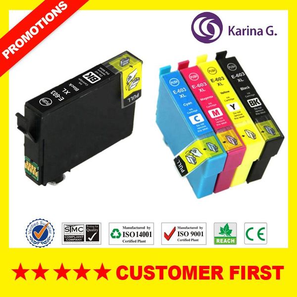 

ink cartridges 603xl compatible for t603 c13t03a14010 t603xl cartridge suit xp-2100 xp-2105 xp-3100 xp-3105 xp-4100 etc.