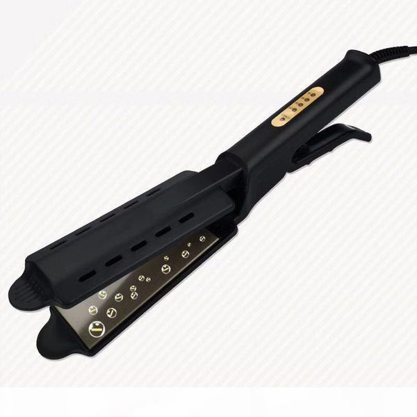 

straight hair negative ion perm straight hair splint bang tools clip does not damage maker, Black
