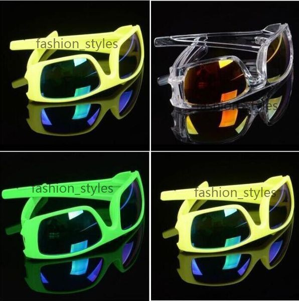 

classic riding mirror sunglasses for men and women burst models glasses shades sun glasses 7 cclors dazzle colour glasses, White;black