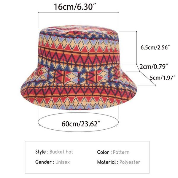 

wide brim hats hip hop bucket hat camo dog paisley 3d print fisherman cap 50pf, Blue;gray