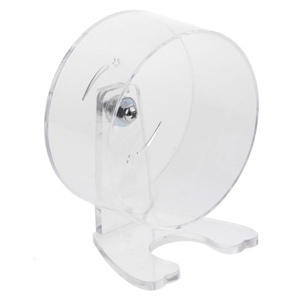 

clear toy acrylic hamster running chinchilla exercise wheel activity toys