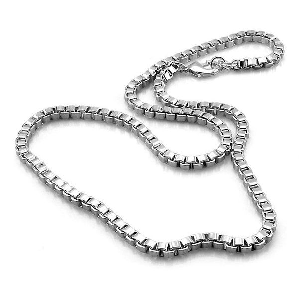 

chains silver pendant classic really 925 sterling box chain female chokers necklace for women clavicle jewelry collares
