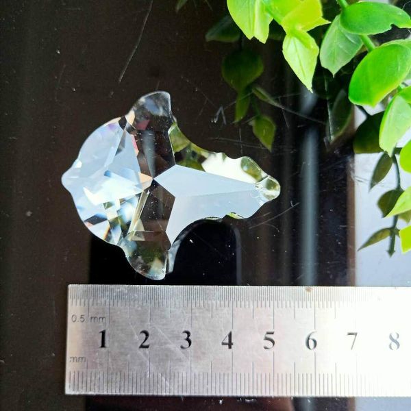 

50mm clear crystals bead curtain pendant chandelier crystals prisms suncatcher hanging ornament decor crystal lamp accessories h bbybrt