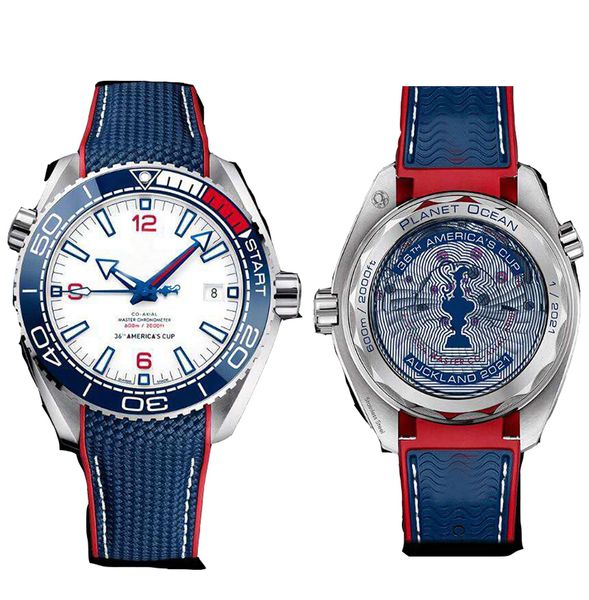 

ceramic bezel mens watch honors автоматическое движение 36th america's cup worldest limited skyfate мужчины часы резиновые часы наручные час, Slivery;brown