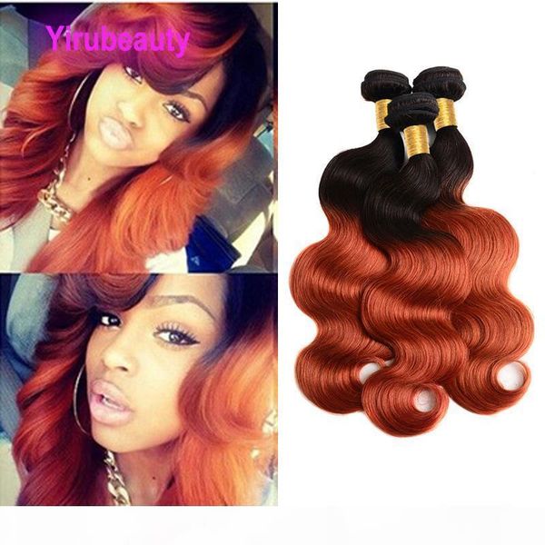 

indian human hair body wave 95-100g piece virgin hair wefts 3 bundles 1b 350 dyed hair products 1b 350 wholesale, Black