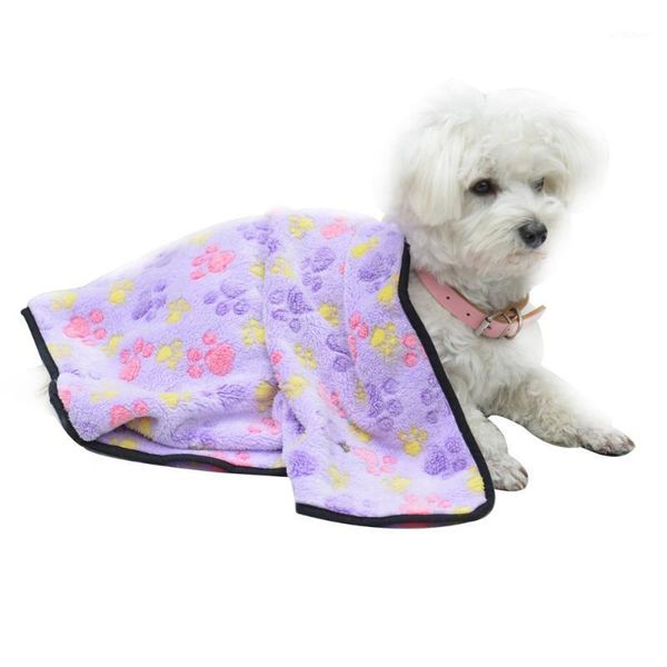 

pet blanket lovely pet thick warm mad pat for small animals cats dogs puppy - size (purple)1
