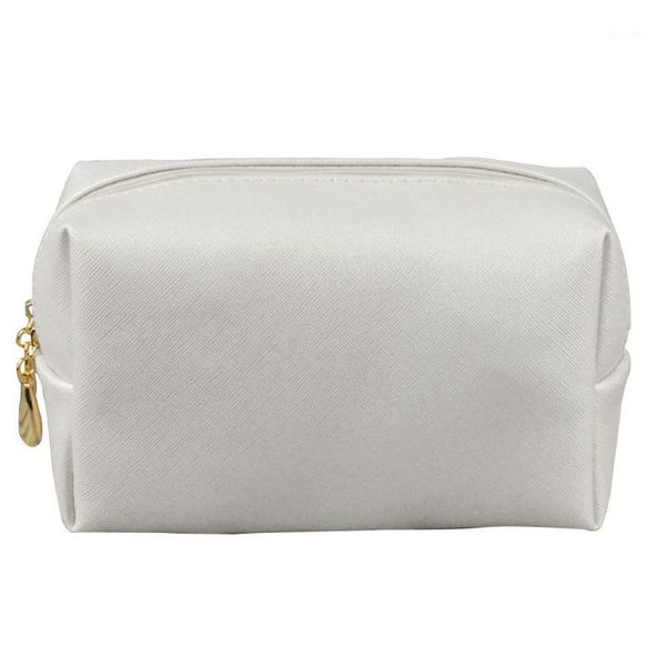 

cosmetic bags & cases portable pouch waterproof large capacity solid multifunctional travel makeup bag women fashion pu organizer zipper1