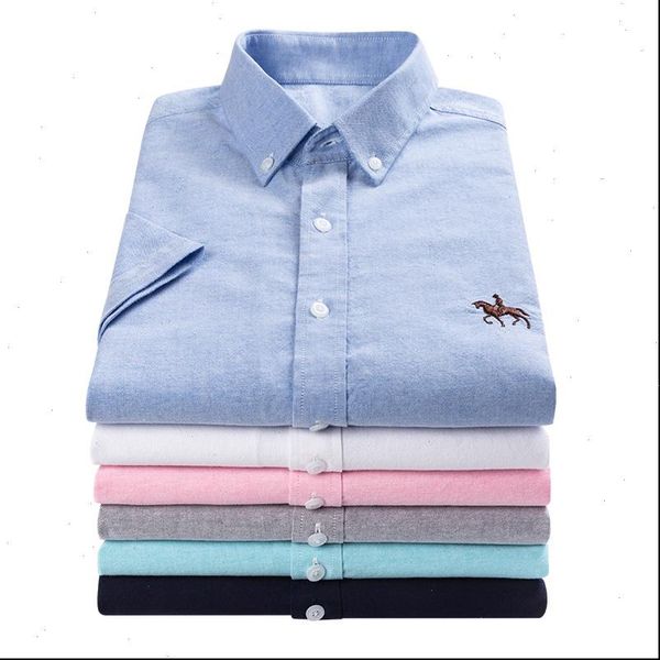 

2021 new arrival man shirt 5xl 6xl men summer 100% cotton short sleeved fashion causal shirt brand men clothes, White;black