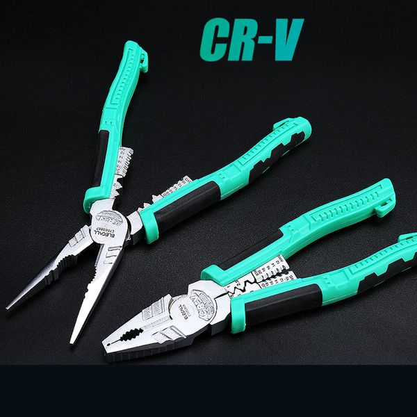 Elecall Multifunction Eletric Eletric Cable Cutter Cutter Alicate 8 