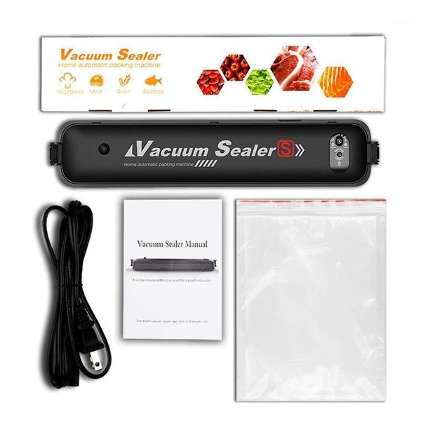 

vacuum food sealing machine 270mm household sealer packaging with 15pcs bags 100-240v automatic mini eu/us plug1