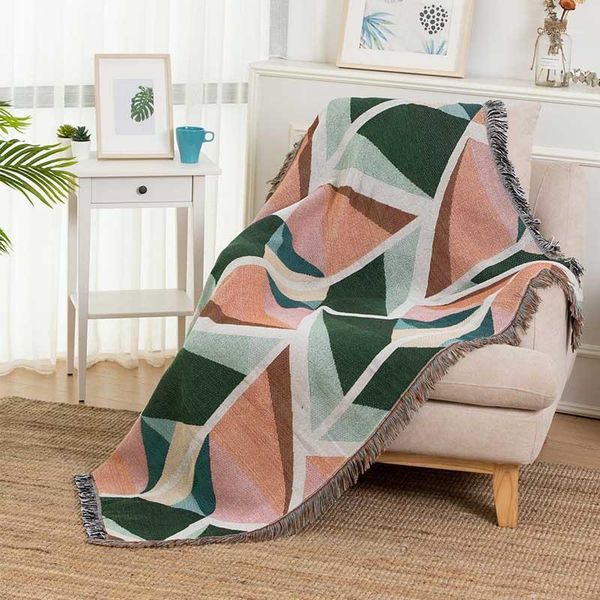 

home knitted blanket for bedroom office couch longue chair cover plaid super king size pets cats covering blankets1