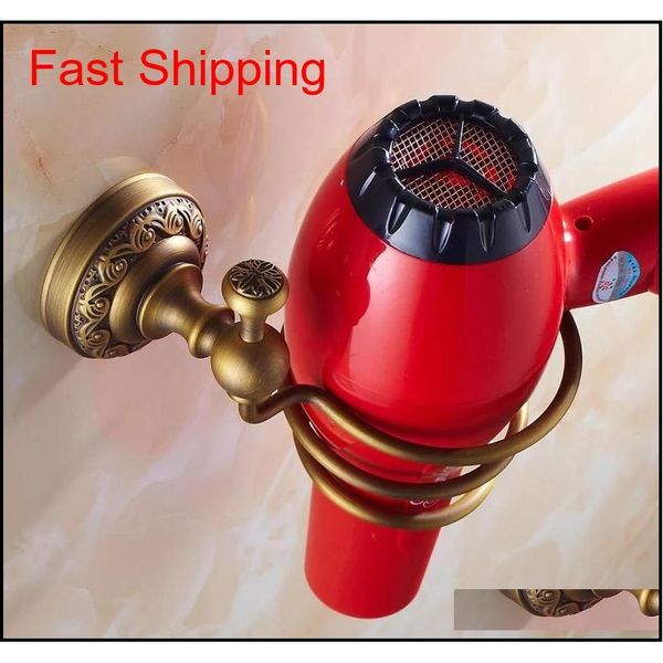 

bathroom shelves antique brass wall mount hair dryer rack hair dryer bathroom shelf holder bathroom f qylden packing2010