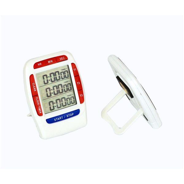 

magnet laboratory time timer 3 channel lcd digitale electrical clock countdown satch for kitchen egg cooking reminder tools f wmtikr