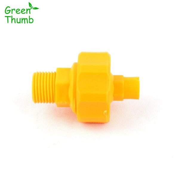 

watering equipments 16pcs 1/4"3/8"1/2"male thread plastic adjustable ball sprayer nozzle flat fan washing garden flower sprin