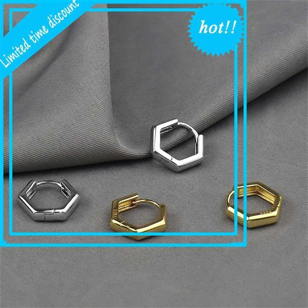 

new fashion polygonal girl earrings accessories, Golden