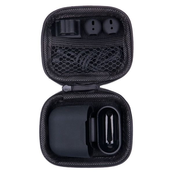

применимые airpods чехол для наушников беспроводной bluetooth hearbud blace bluetooth защита силиконовые наушники