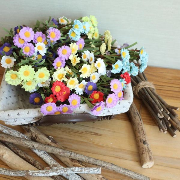 

pe foam 8 daisy, imitation flower wholesale fake flower wedding decorating family cross border mw099061
