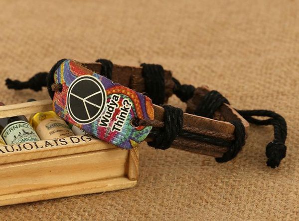 

charms bracelets retro leather birthday gift charm bracelet