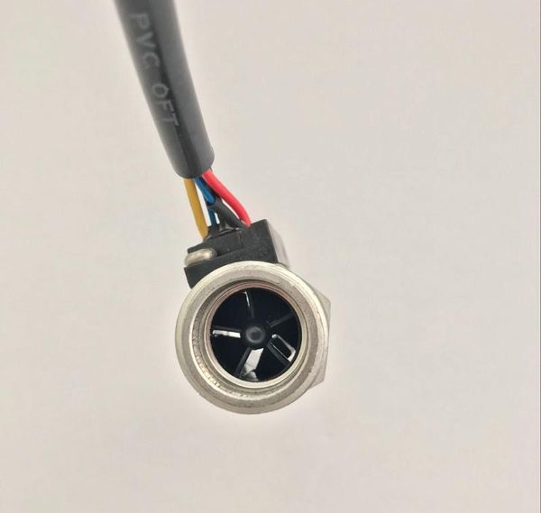 

uss-hs21tit stainless steel 304 hall effect water flow sensor 1-30l/m g1/2" turbine flowmeter for dosage co bbyncy lipper